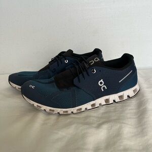 On Running Men's Dark Blue Athletic Shoes